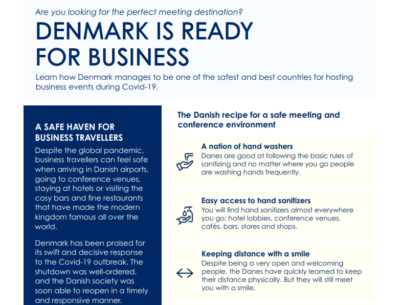 Pjece: Sikkerhed til møder og konferencer