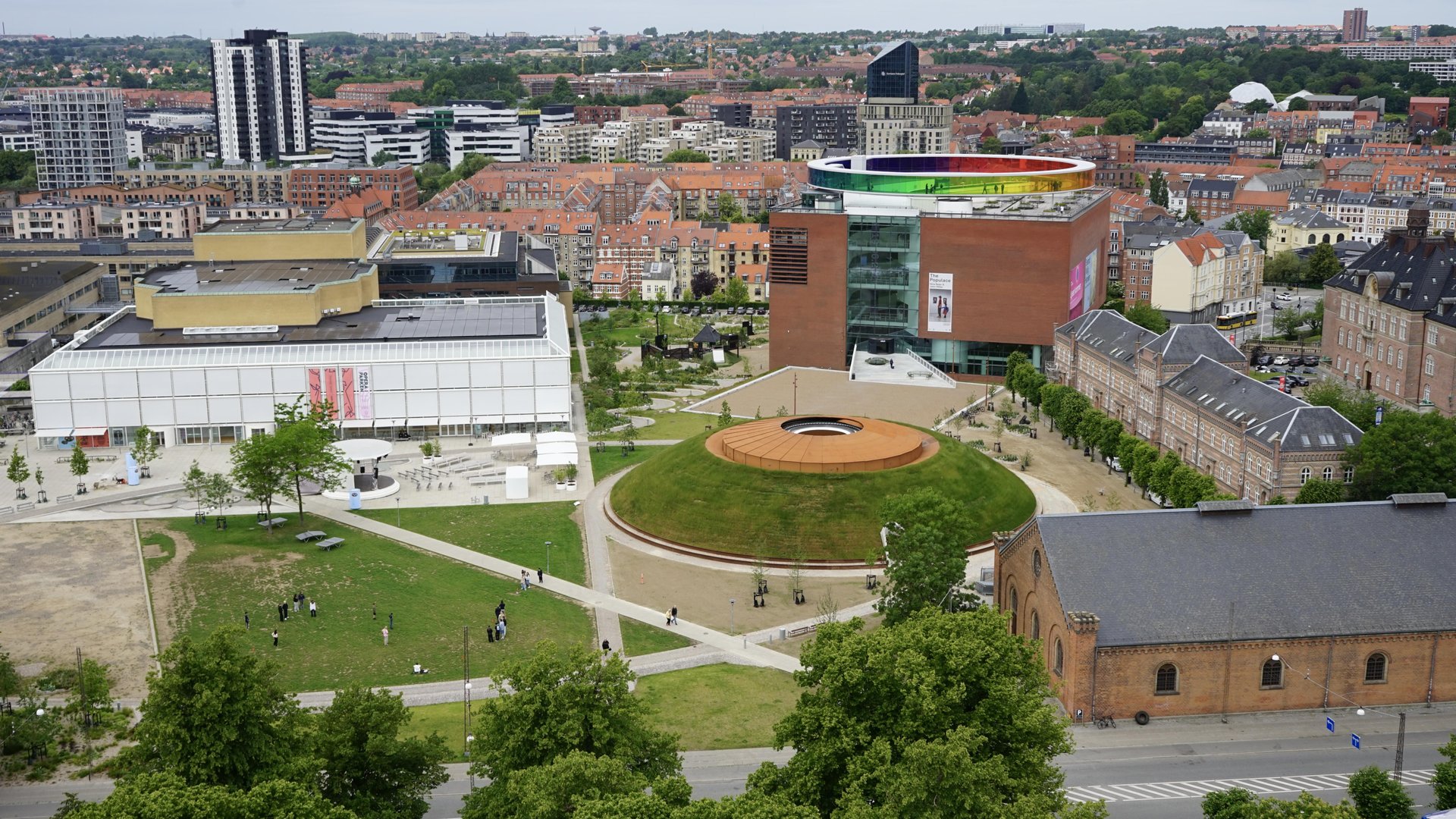 Musikhusparken in Aarhus