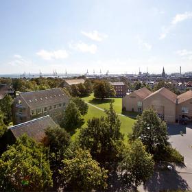 Udsigt over Aarhus Universitet Campus