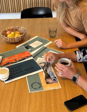 Workshop preparations at VisitAarhus Convention Bureau