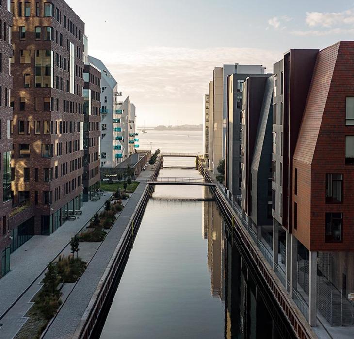 Aarhus Ø buildings